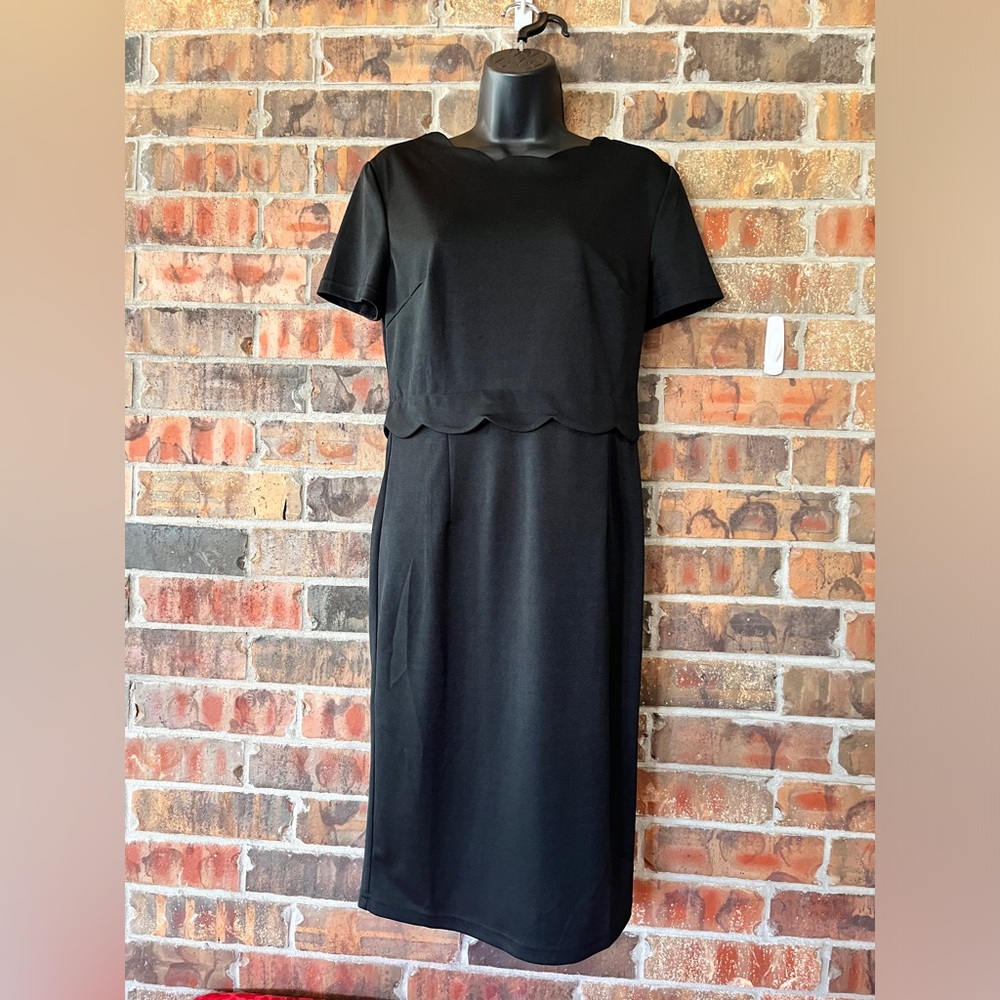 Grace Karin Black Short Sleeve Dress Women’s Size:M